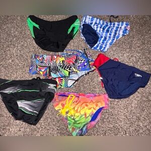 Speedo Swim briefs lot of 6 men’s size 28